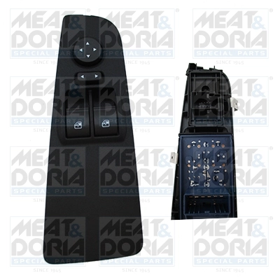 Switch, window regulator